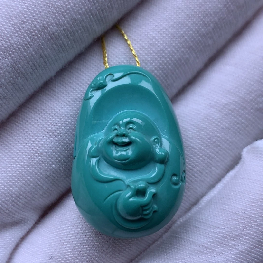 绿松石精品配饰未镶嵌