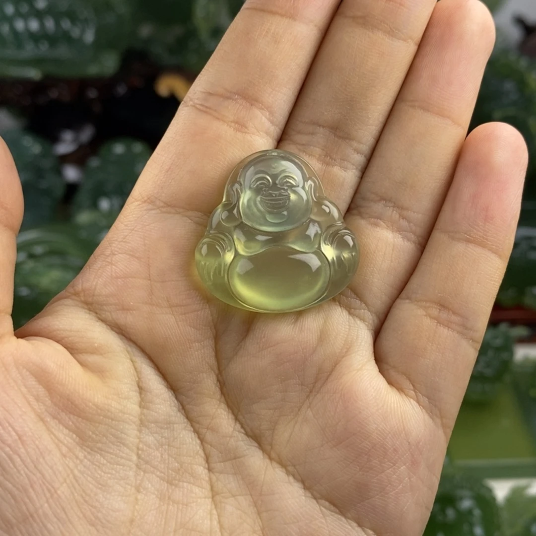 岫玉未镶嵌挂件挂件