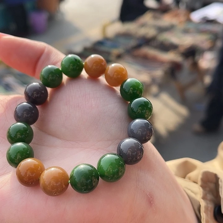 和田玉手链未镶嵌