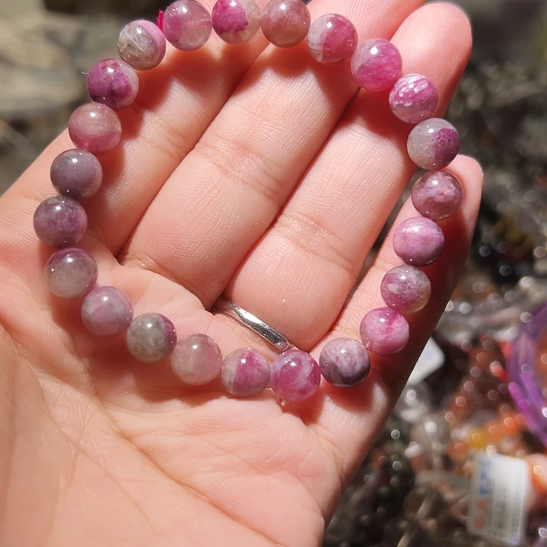 水晶手链未镶嵌碧玺