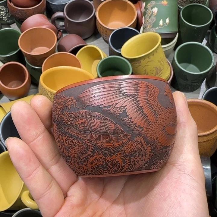 茶杯紫砂全手工制作工艺