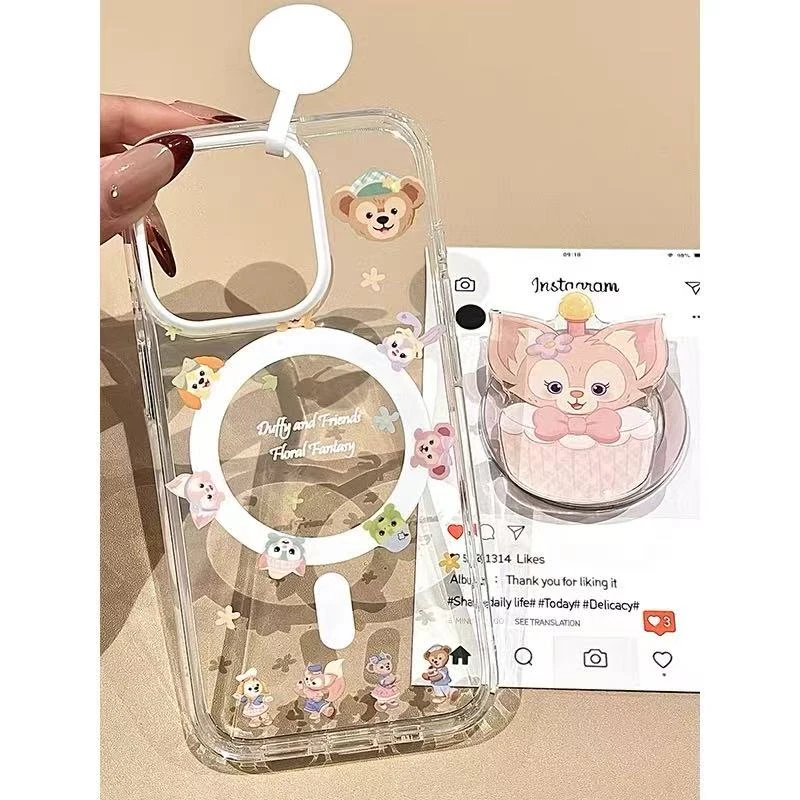 可爱贝儿适用苹果iphone小米15promax防摔vivo华为oppo手机壳女