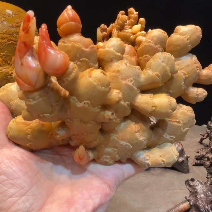 用***7寿山石寿山石摆件
