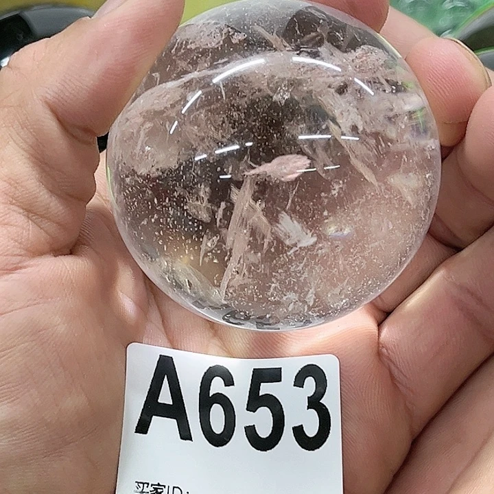 水晶天然水晶有棉有裂完美主义者谨慎下单未镶嵌