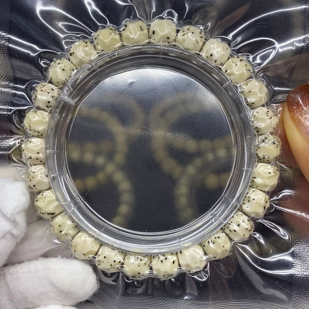 手串星月菩提石玉料9改无相