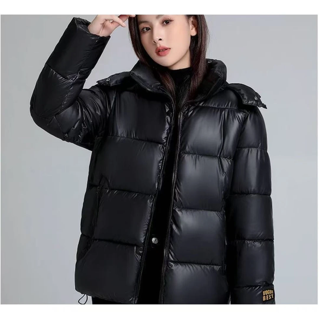 新款短款黑金棉服加厚保暖棉衣冬季防寒棉袄外套休闲棉袄