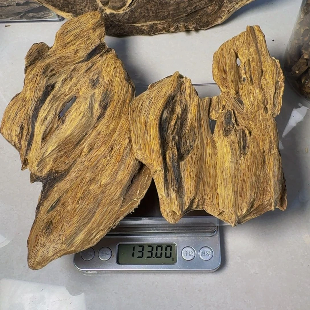 非***任沉香沉香碎屑百年虎斑棋133克