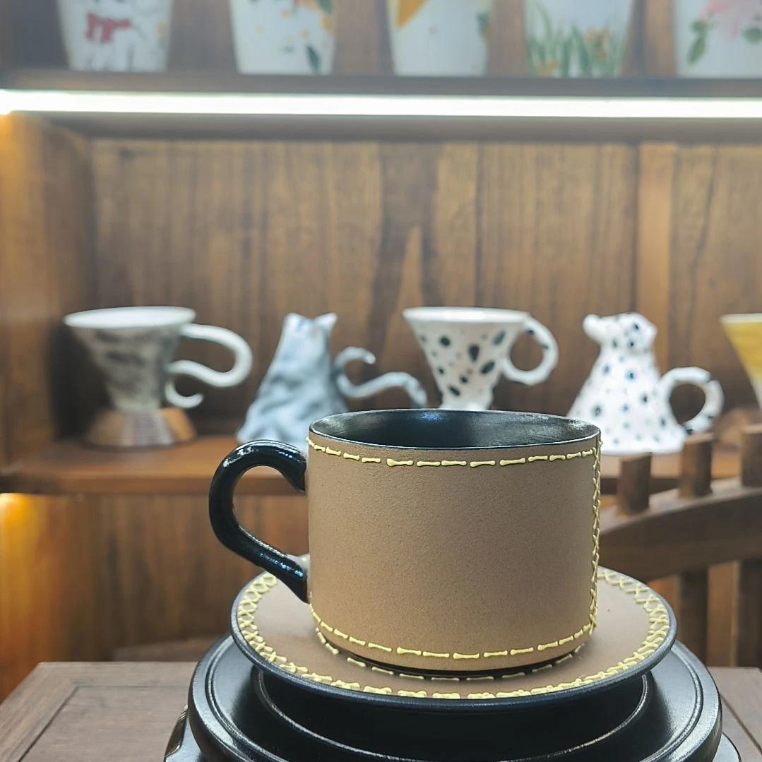 全手工手作卡通水杯