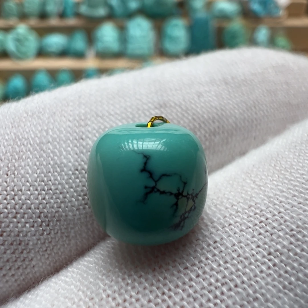 绿松石未镶嵌配饰9.3*8.5