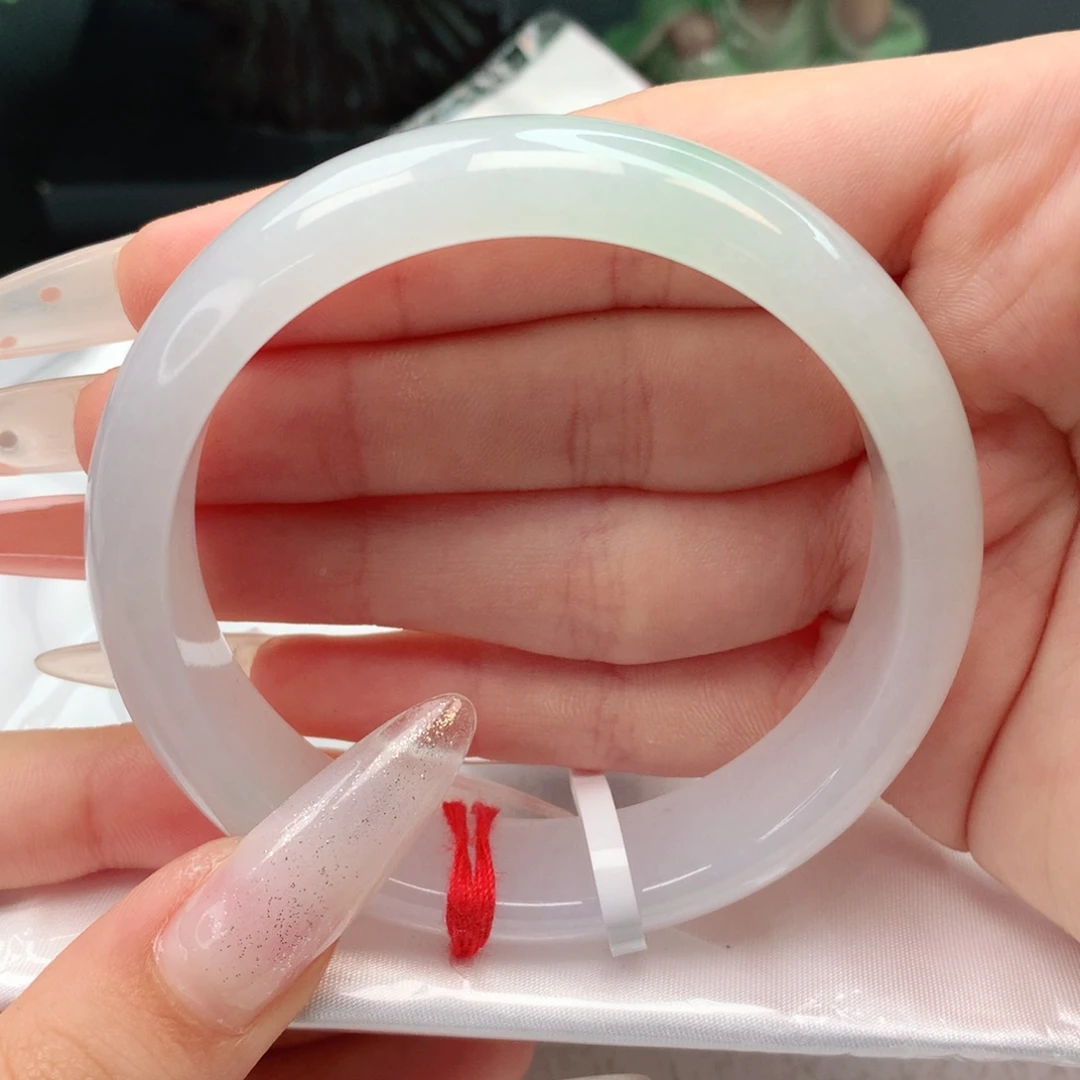 未镶嵌手镯翡翠正圈58