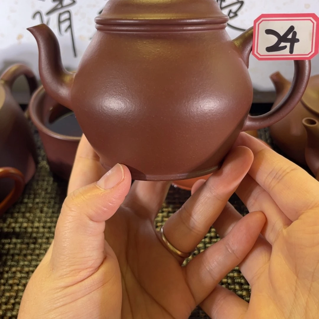 茶壶紫砂雨*宫灯全手