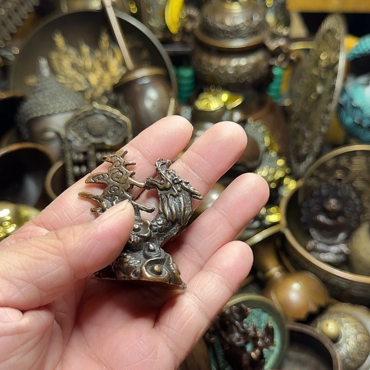 铜器摆件收收藏藏