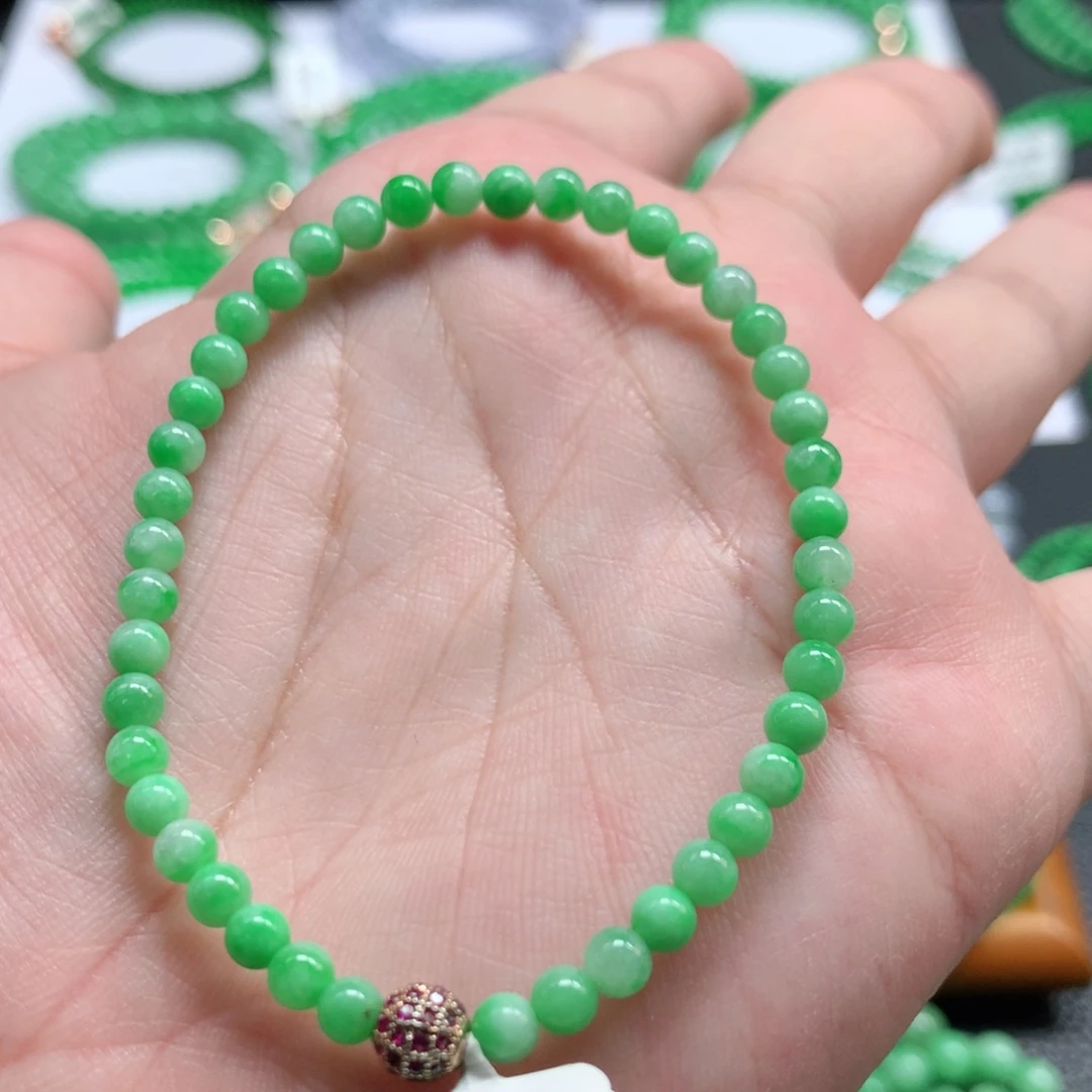 翡翠未镶嵌手链翡翠