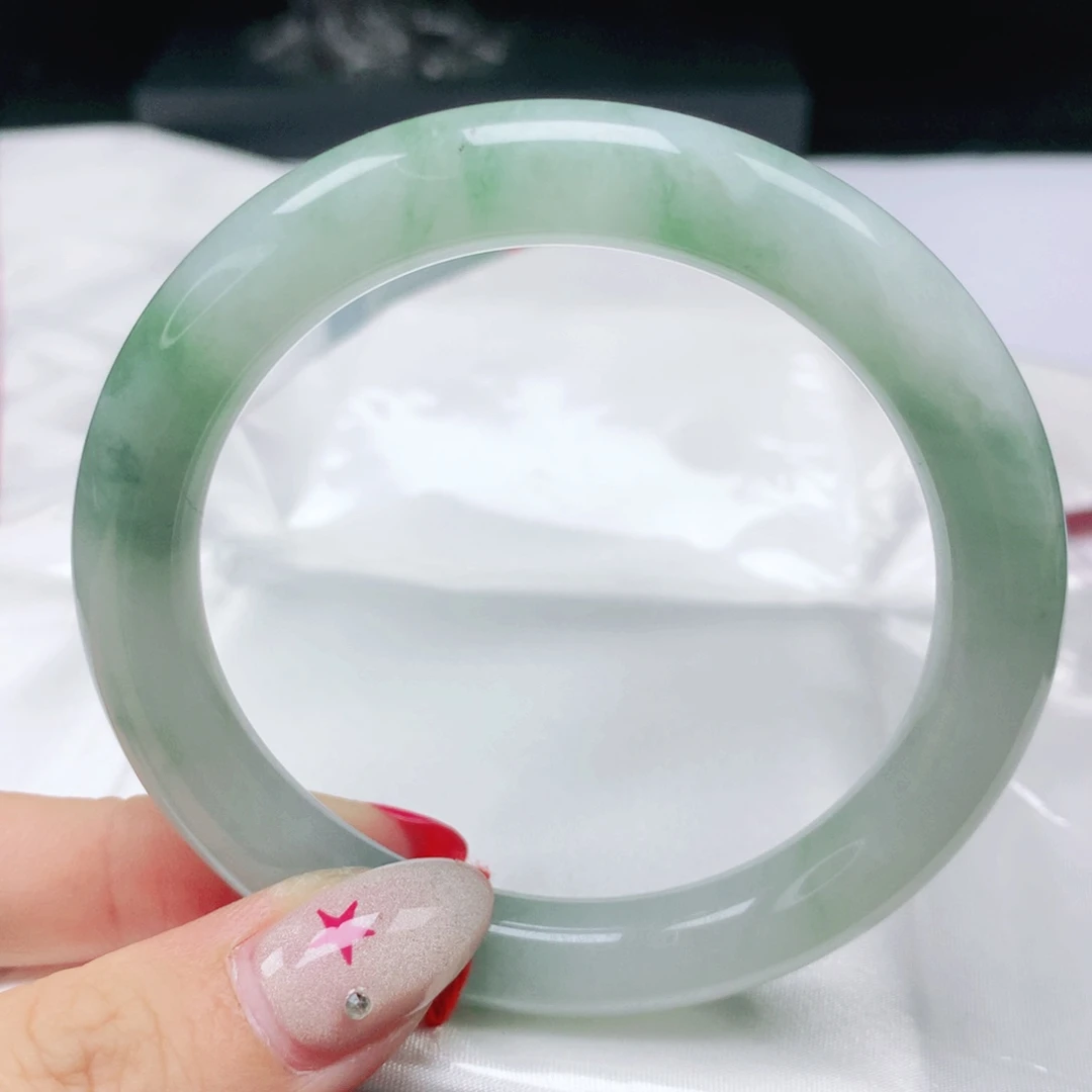 翡翠手镯未镶嵌翡翠56.5