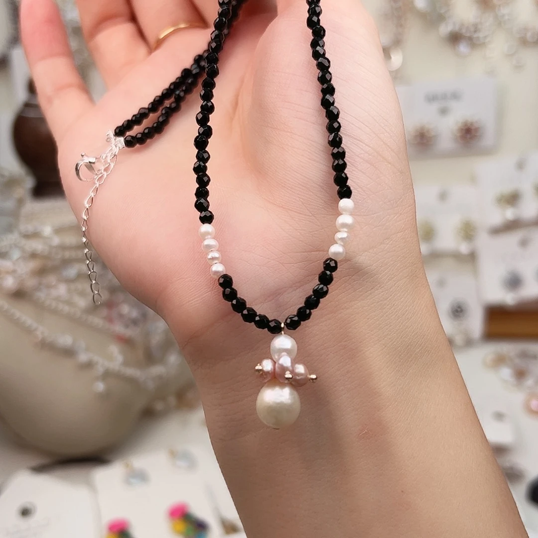 淡水珍珠未镶嵌颈饰