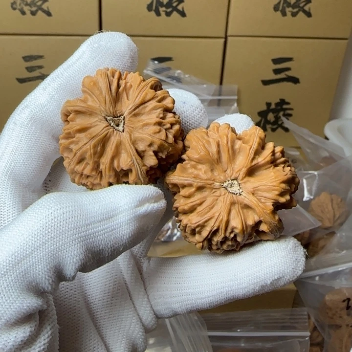 文玩核桃吊坠崩**景43尺寸玉龙三棱