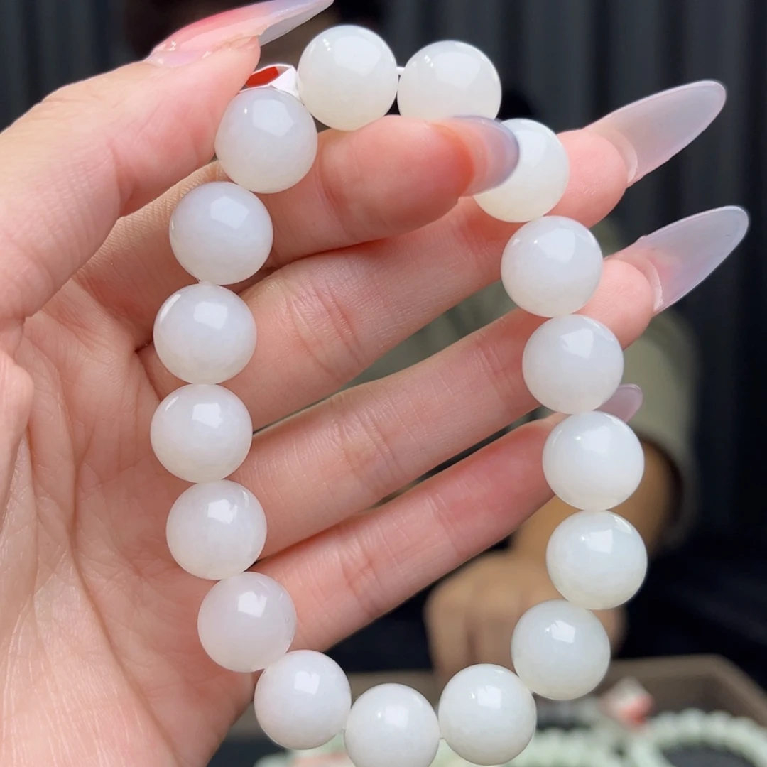 和田玉未镶嵌手链天然和田玉新疆且末天泰12