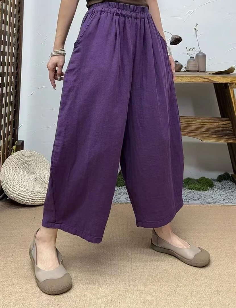 FWS---2025双纱港风范彩色气球裤【爆款热销】