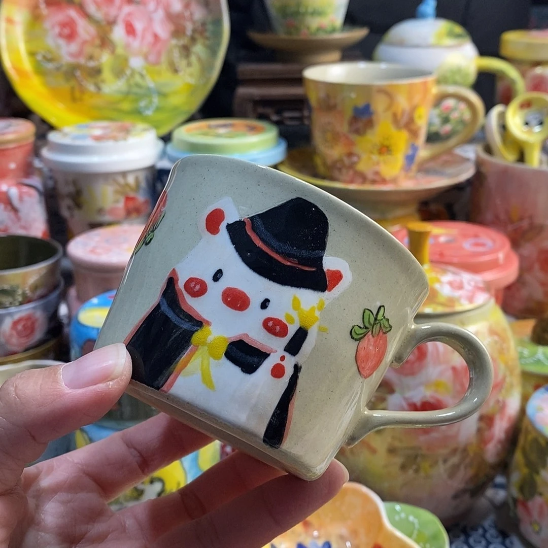 瓷片手绘陶瓷年货节福利