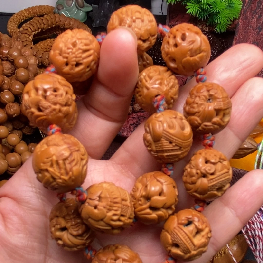 橄榄核吊坠橄榄核雕刻手串