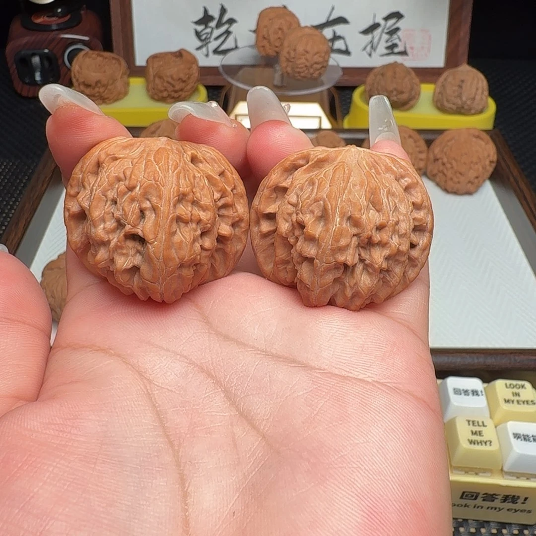 吊坠文玩核桃全品无修磨盘39尺
