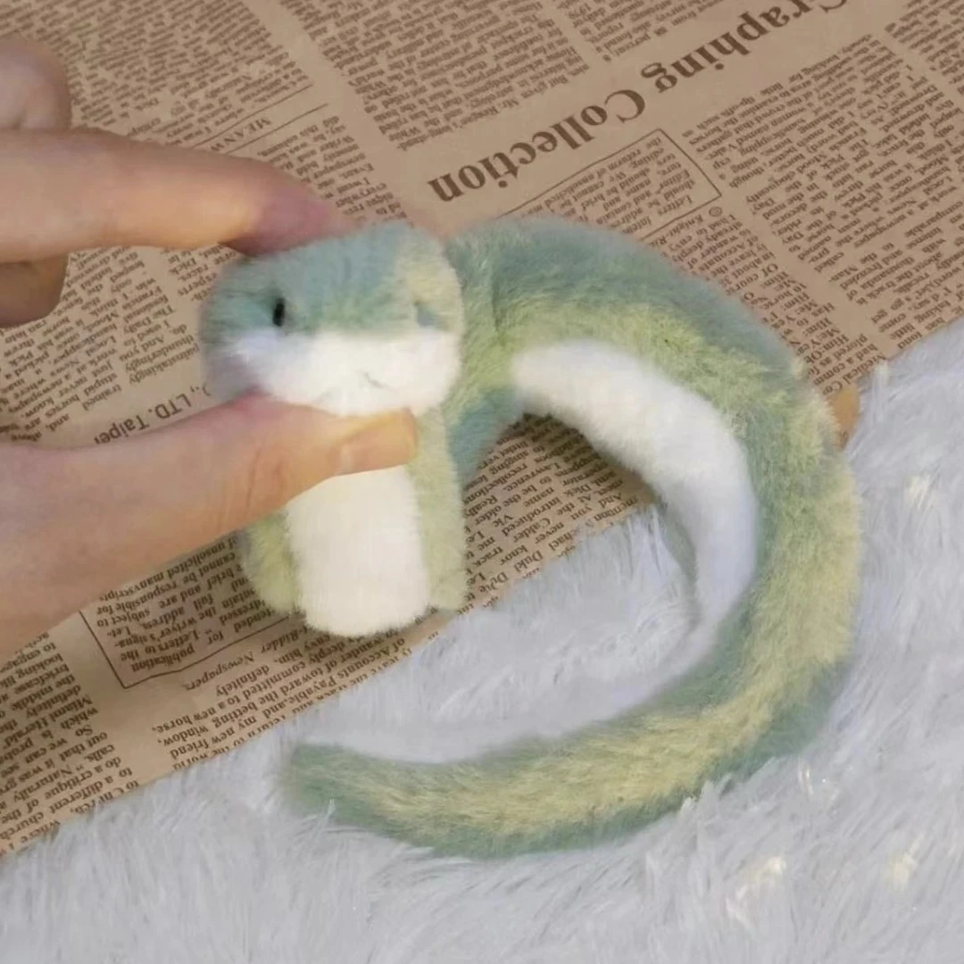 蛇年公仔吉祥物小蛇毛绒玩具布娃娃玩偶搞小蛇缠绕玩具可爱摆件