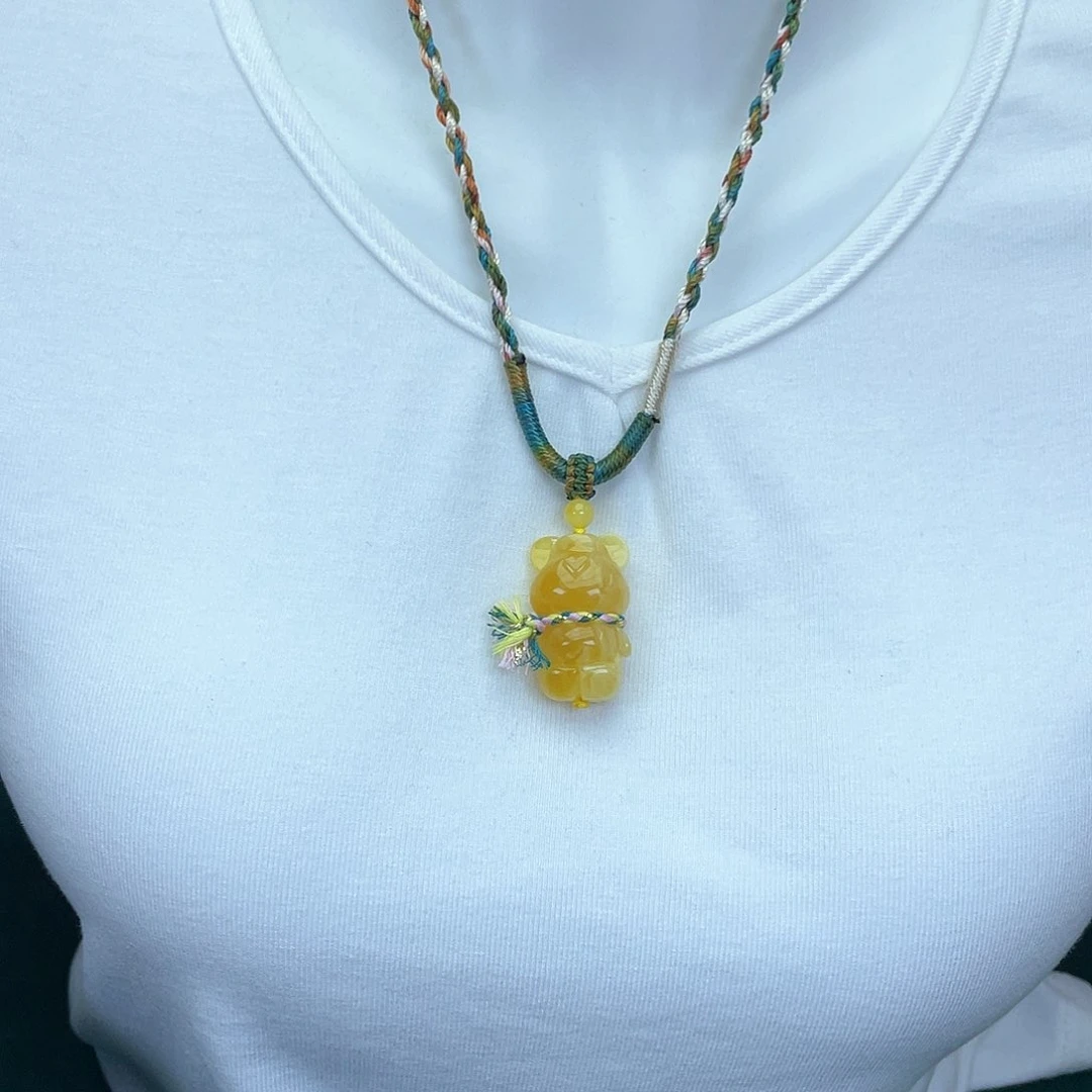 琥珀裸石未镶嵌蜜蜡