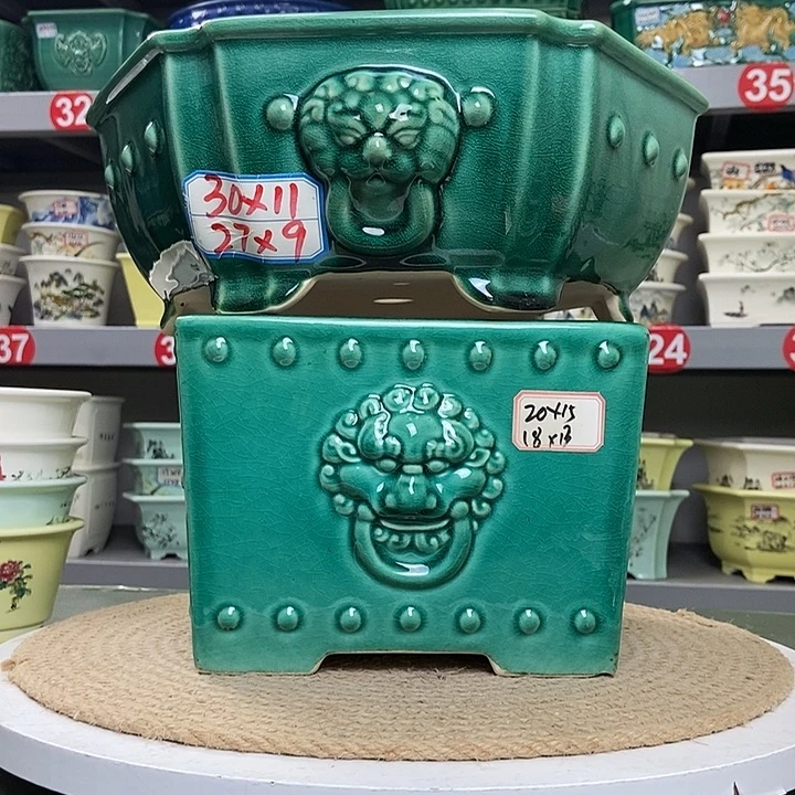 紫砂宜兴紫砂花盆