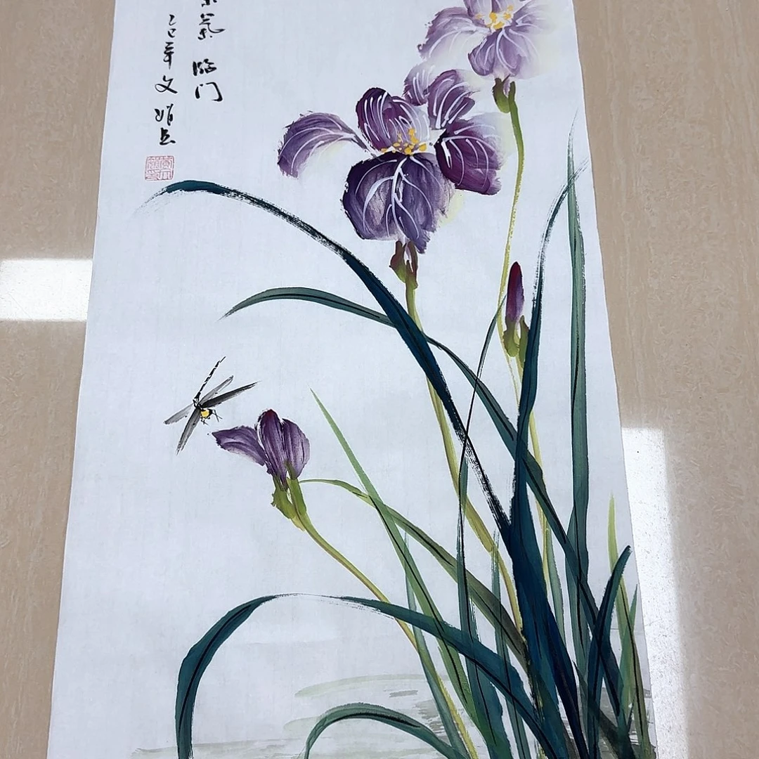 国画国画作品多次