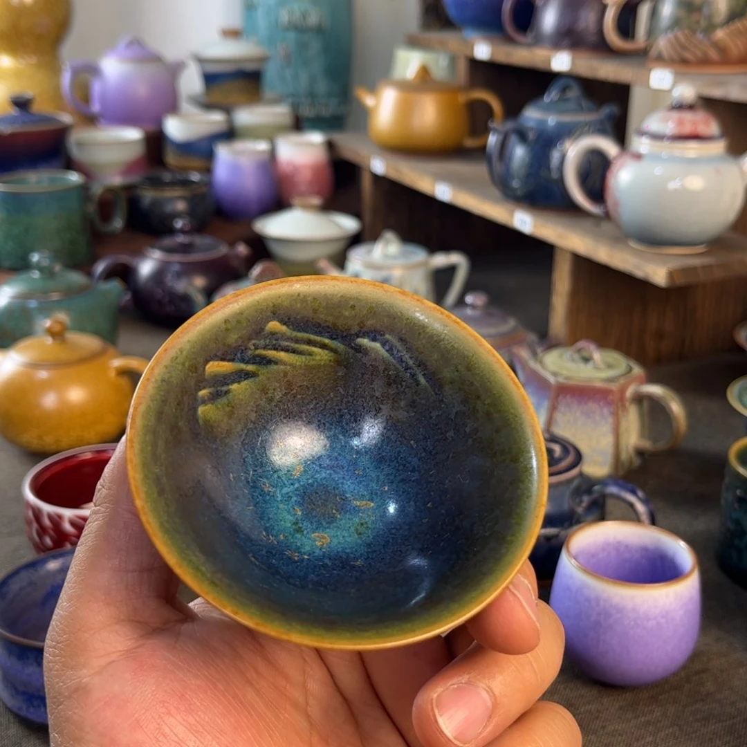 壶神后高温烧原矿釉03