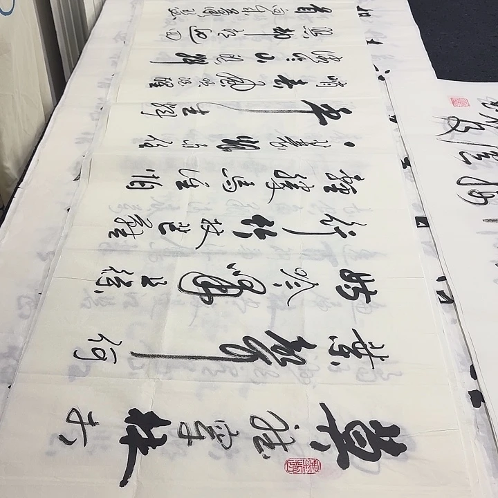 书法老师精品行书