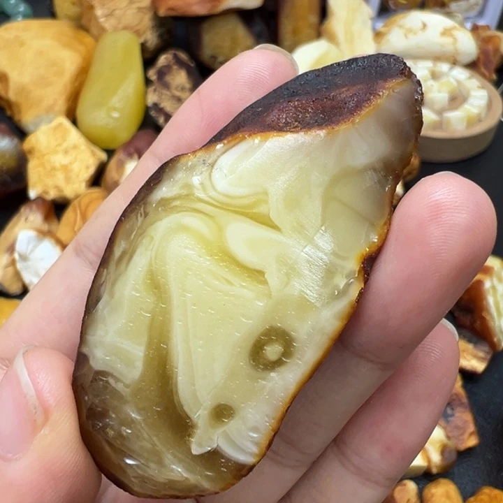 未镶嵌定制琥珀蜜蜡