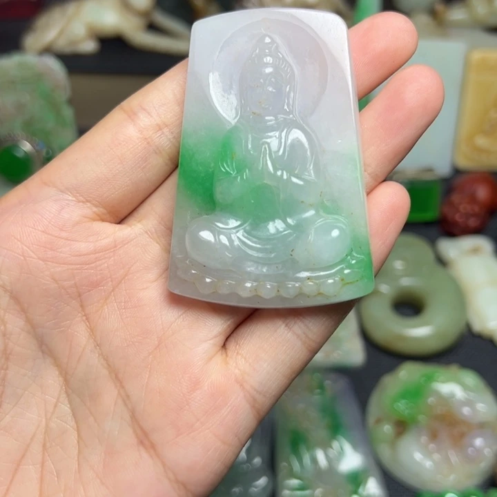 滴血莲花菩提吊坠