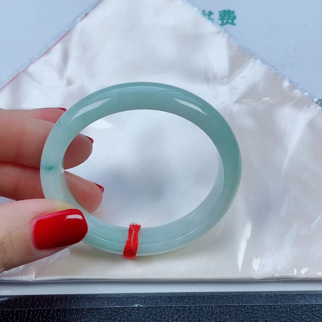 翡翠未镶嵌手镯贵妃54.2宽13.2厚8