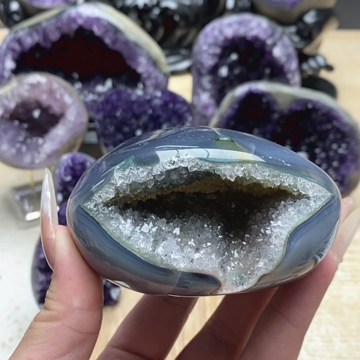 紫晶大型摆件（非配饰）未镶嵌