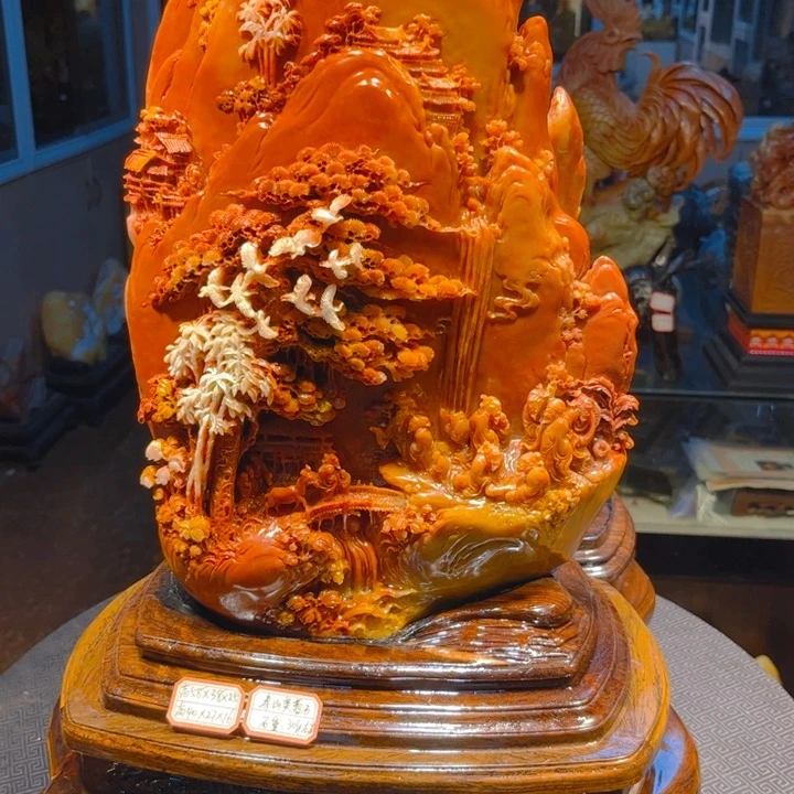 梵***丰寿山石寿山石雕刻艺术品