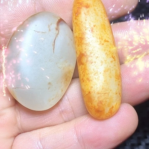 随型陶新疆和田原石石头