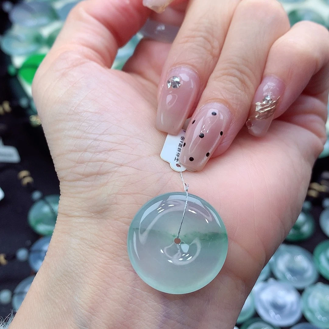 颈饰未镶嵌翡翠编号46尺寸22.3/5.4