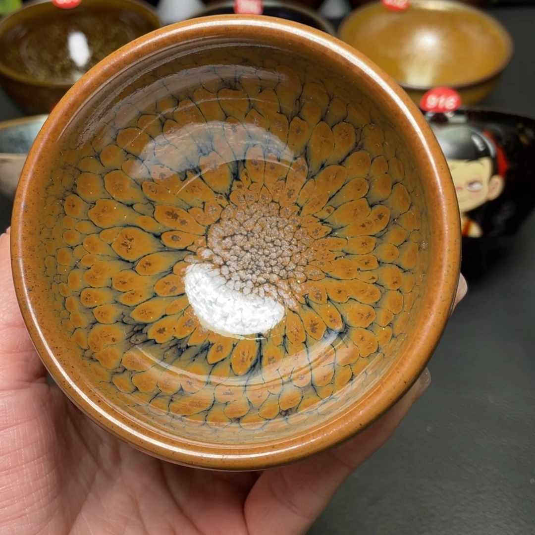 茶盏橘****子733 建窑建盏茶盏