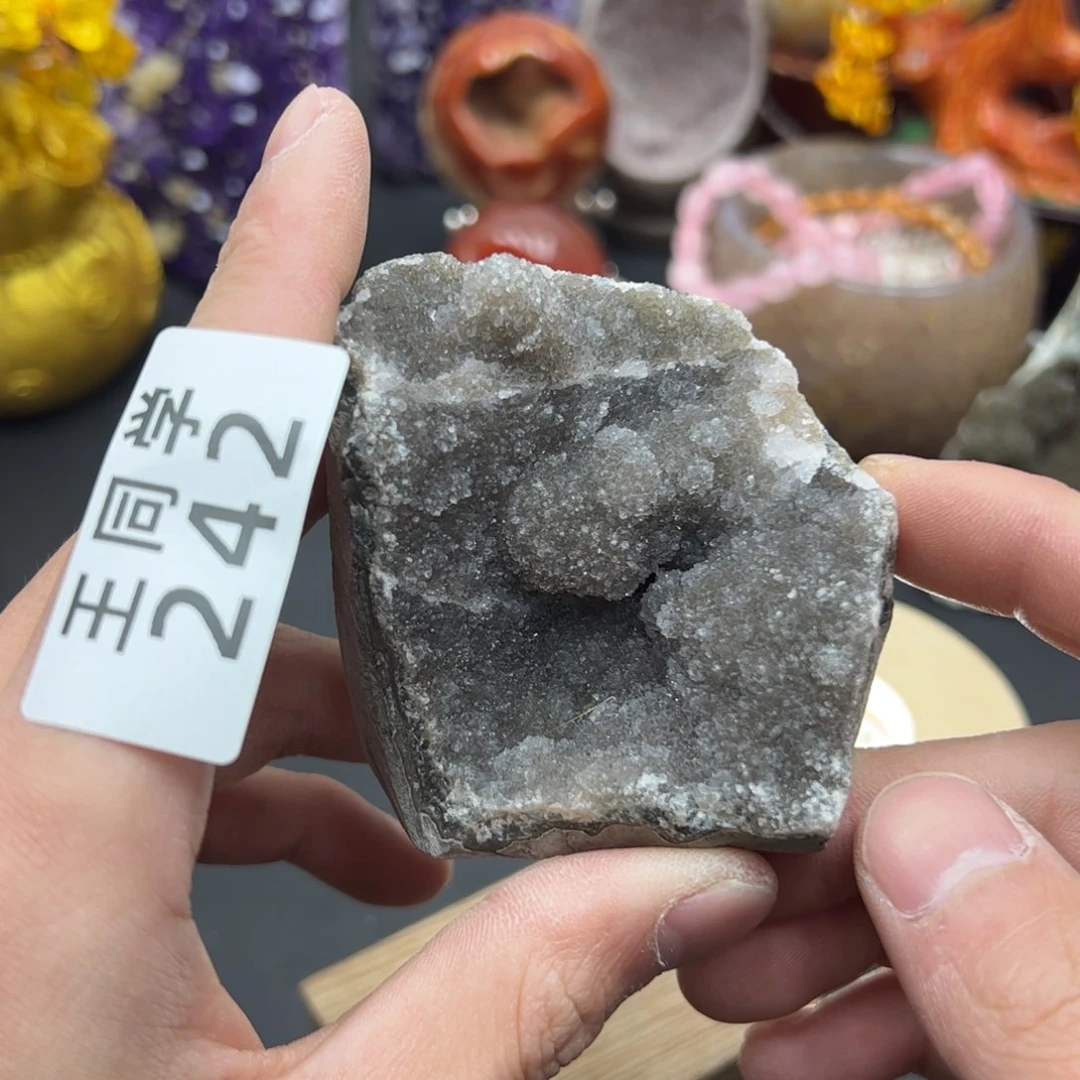 紫晶水晶摆件未镶嵌242