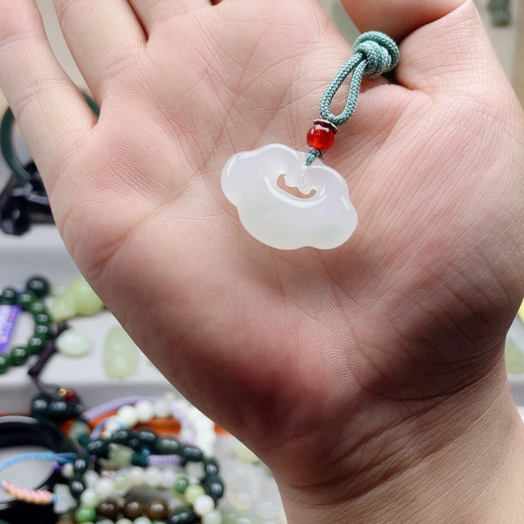 和田玉手链未镶嵌黄**凉