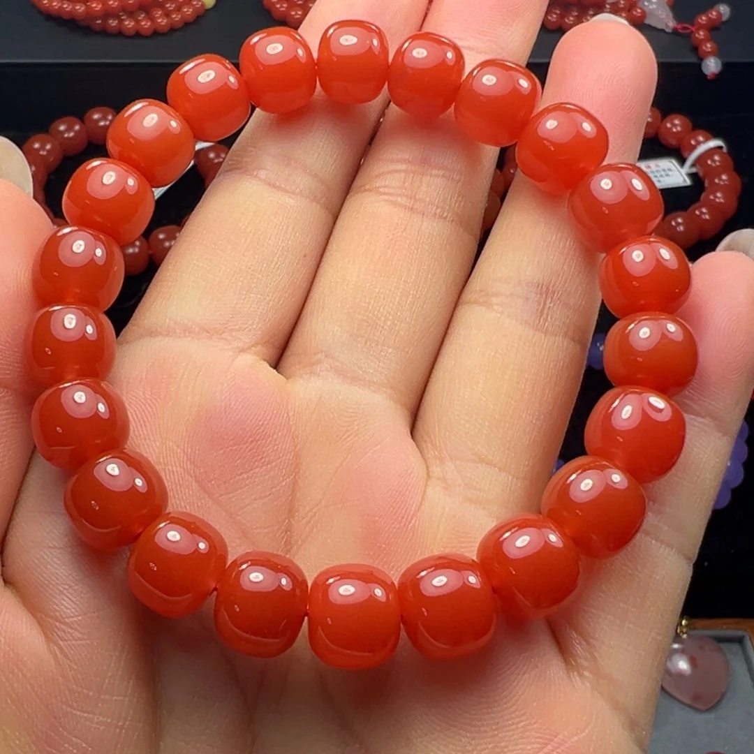 南红玛瑙未镶嵌手串