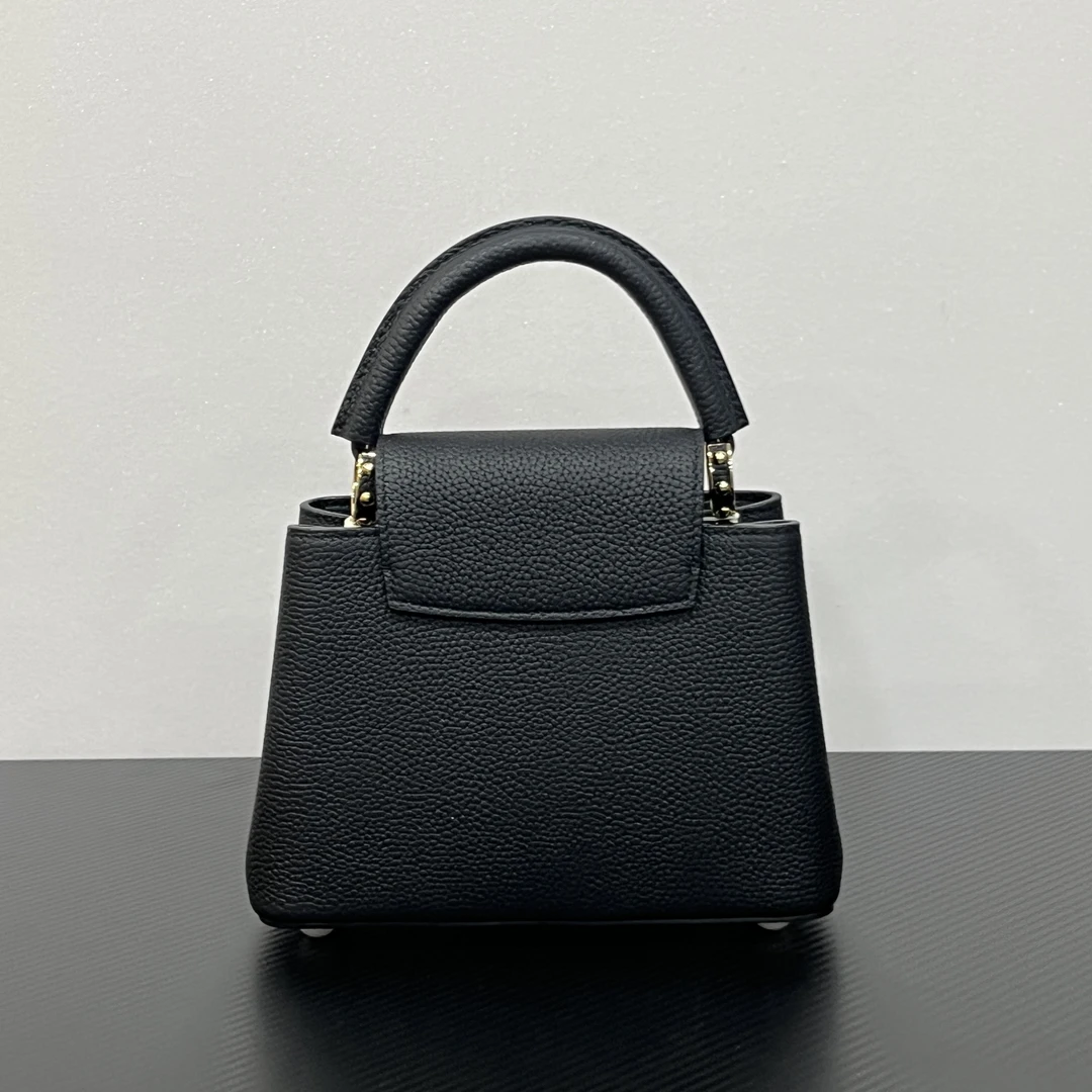 手工真皮包-K0068-卡普竖-露-黑色