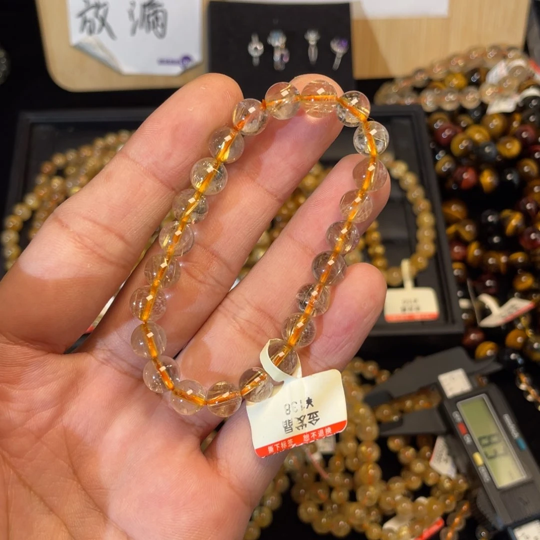 发晶手链未镶嵌水晶