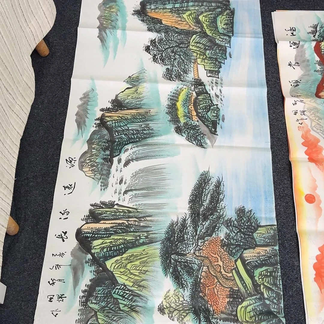 纯手绘的好看作品