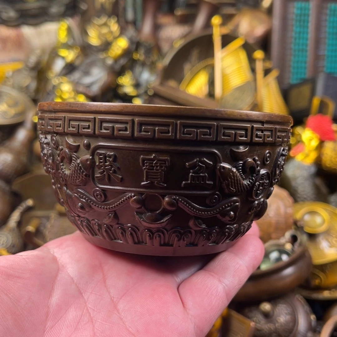 茶壶香炉铜器摆件