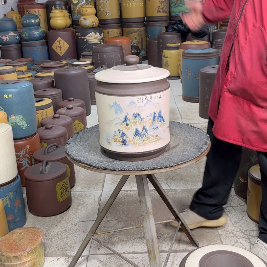 紫砂茶叶罐茶叶罐