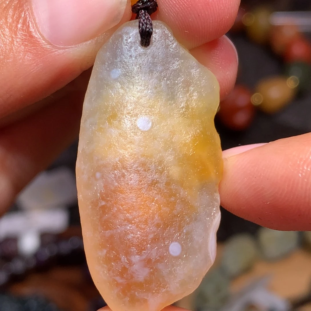 未镶嵌玛瑙/玉髓珠宝半成品