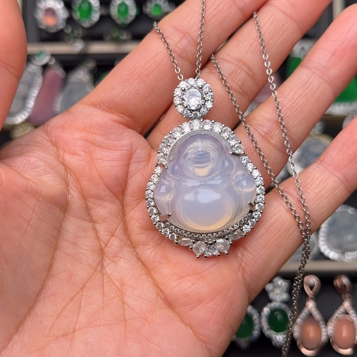 玛瑙/玉髓合金颈饰