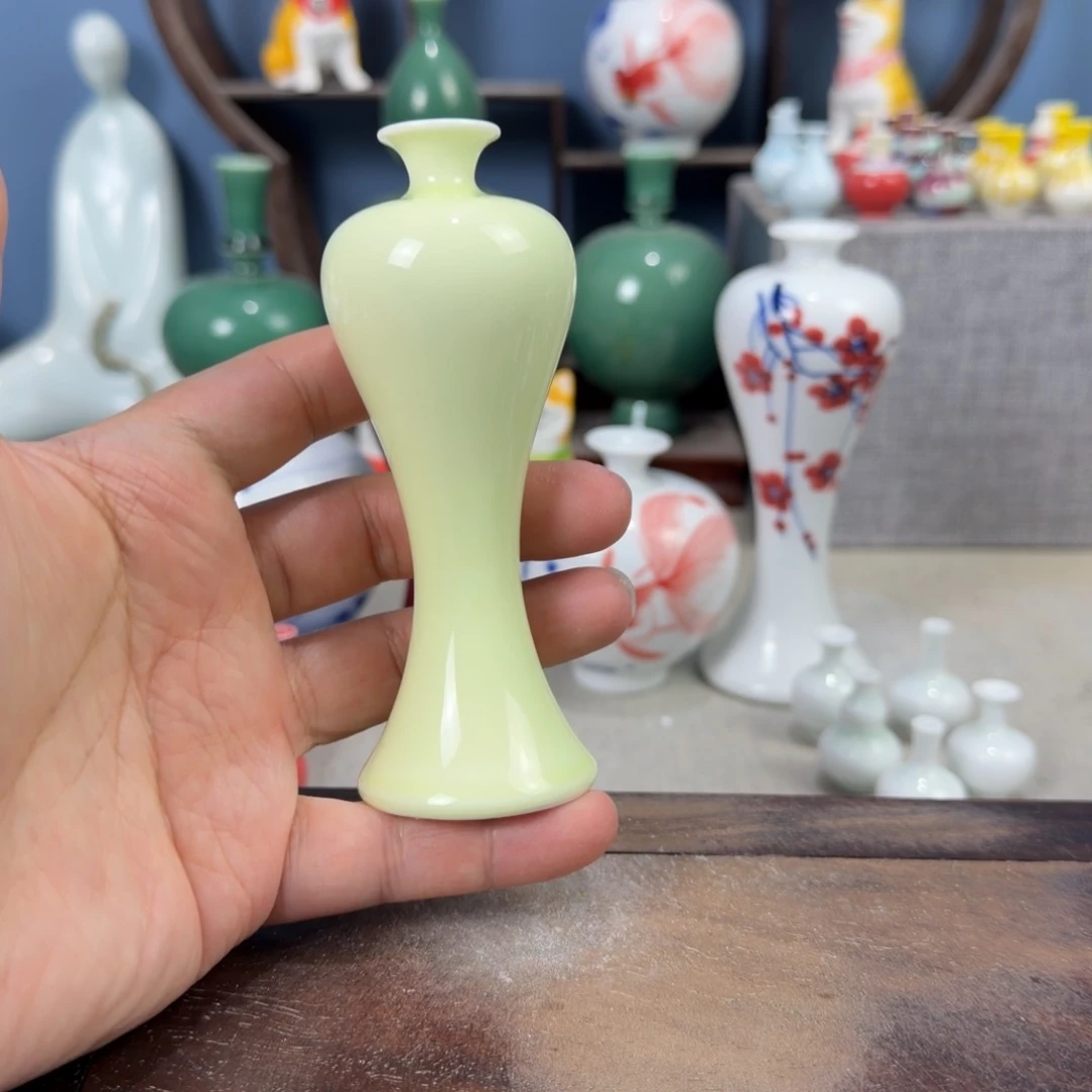 陶瓷手工小花器摆件